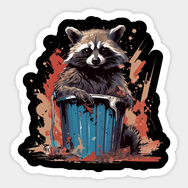 eat trash Sticker by lets find pirate